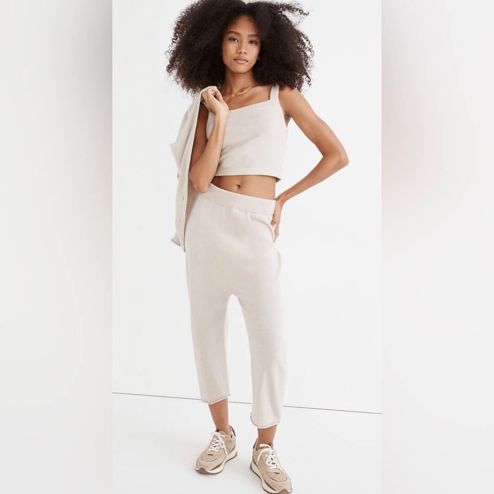 Madewell (Re)sourced Cashmere Carlyn Sweater Pants